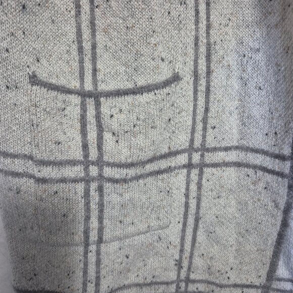 Nine West Hooded Cardigan Sweater M NWT Open Front Wool Blend Lagenlook Comfy - Picture 3 of 9